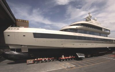 Armani’s Maritime Debut: 72m Admiral Superyacht Metamorphosis Launched