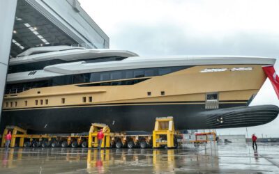 First 52m Bilgin 170 Superyacht Tamasha Launched from Istanbul Shipyard