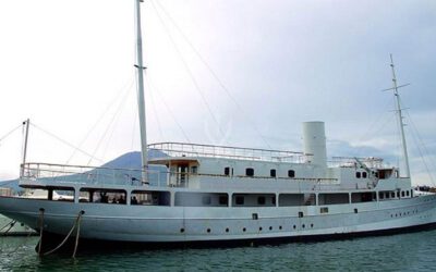 Historic 72-Metre Superyacht Argossy Arrives at Feadship’s Makkum Yard for Restoration