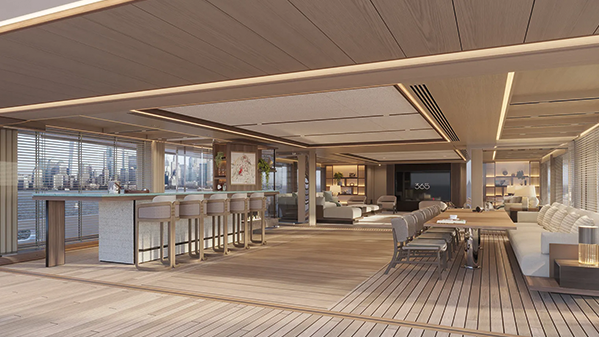 Feadship Reveals “Etherea” — A 76-Metre Expression of Residential Yachting 6 Etherea interior 1