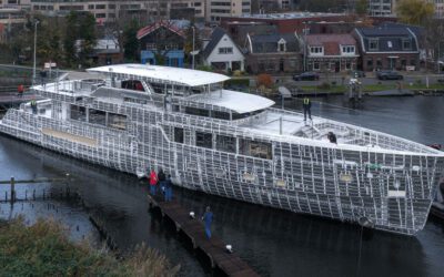 Feadship’s BN 718 Aluminium Hull Launched — A New Chapter Begins